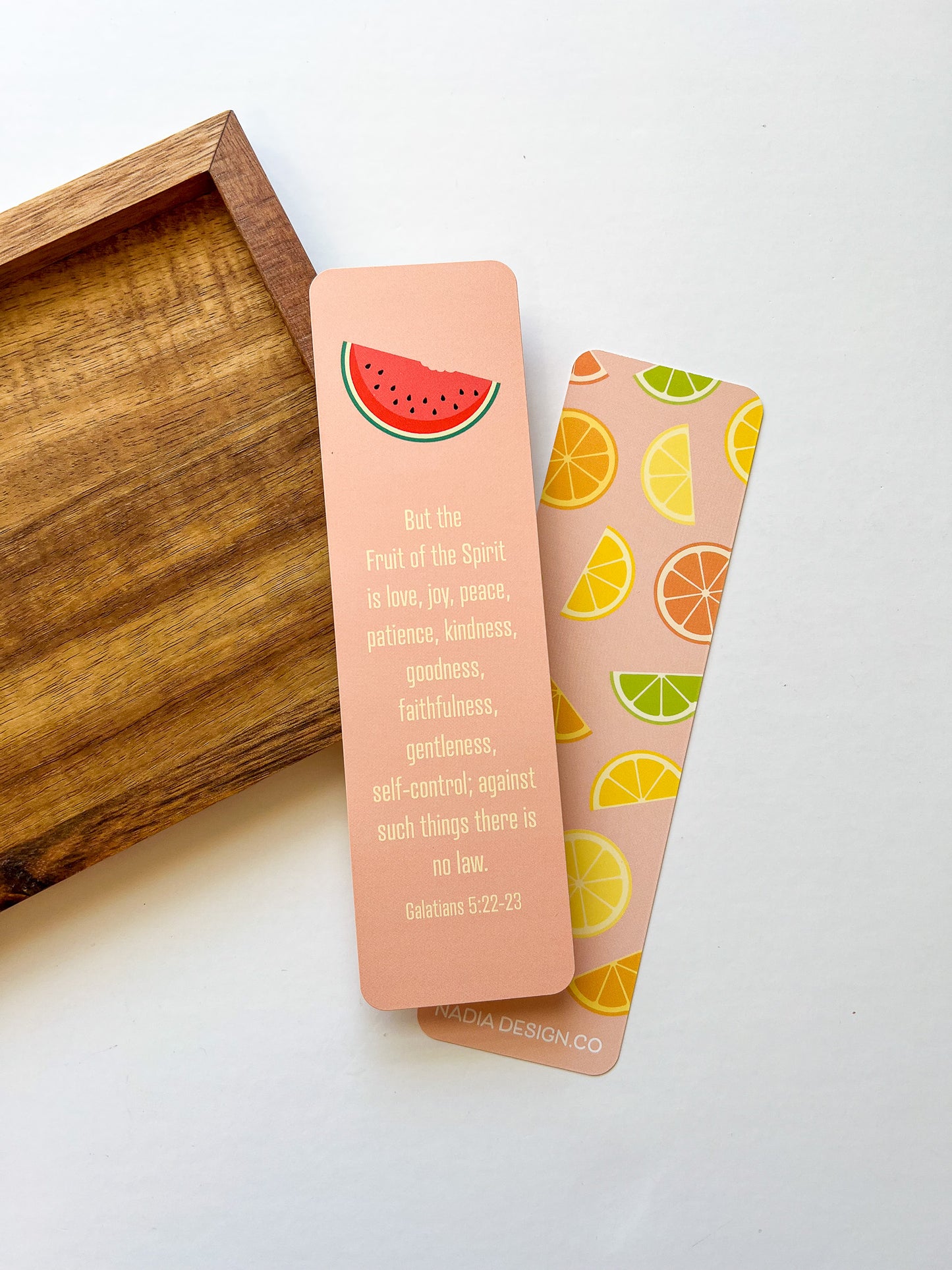 Fruit of the Spirit Verse Bookmarks