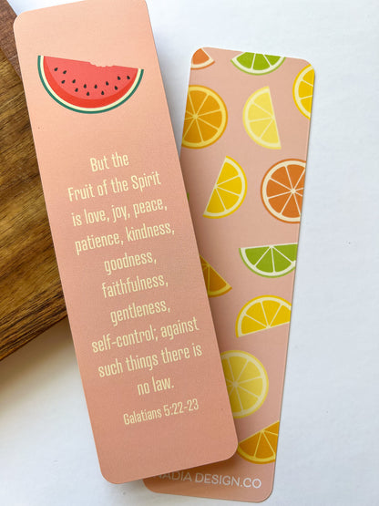 Fruit of the Spirit Verse Bookmarks