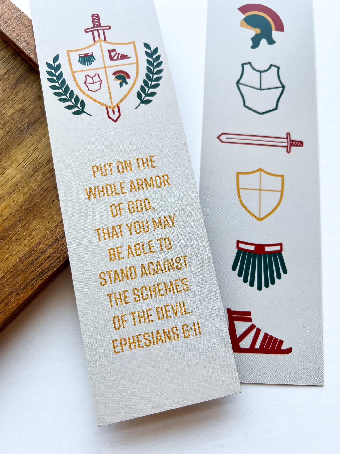 Armor of God Bookmarks Ephesians 6:11