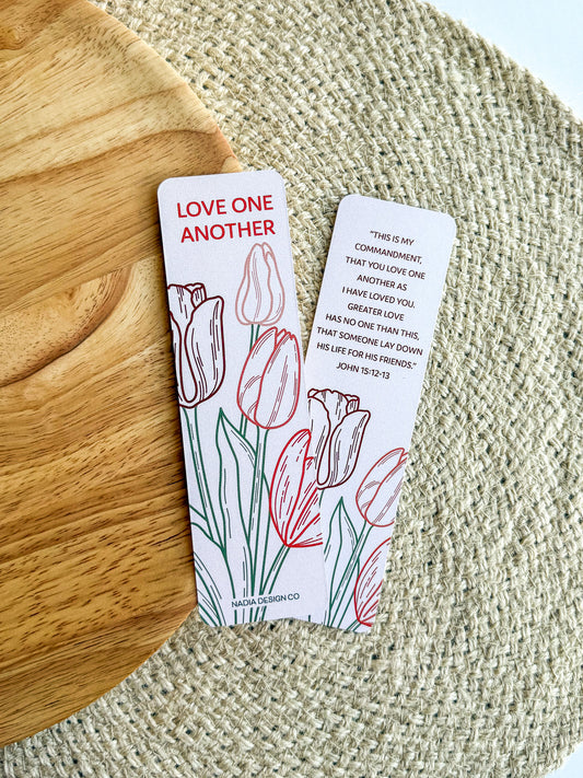 Love One Another Verse Bookmark