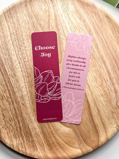 Choose Joy Bookmarks