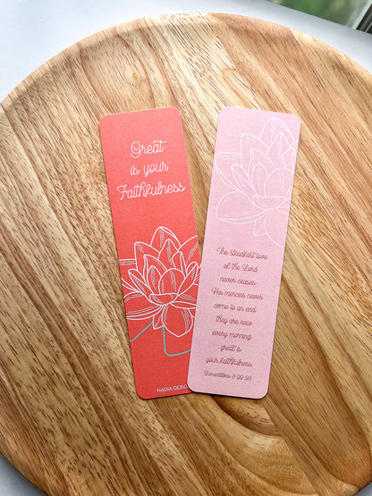 Great is your Faithfulness Bookmarks