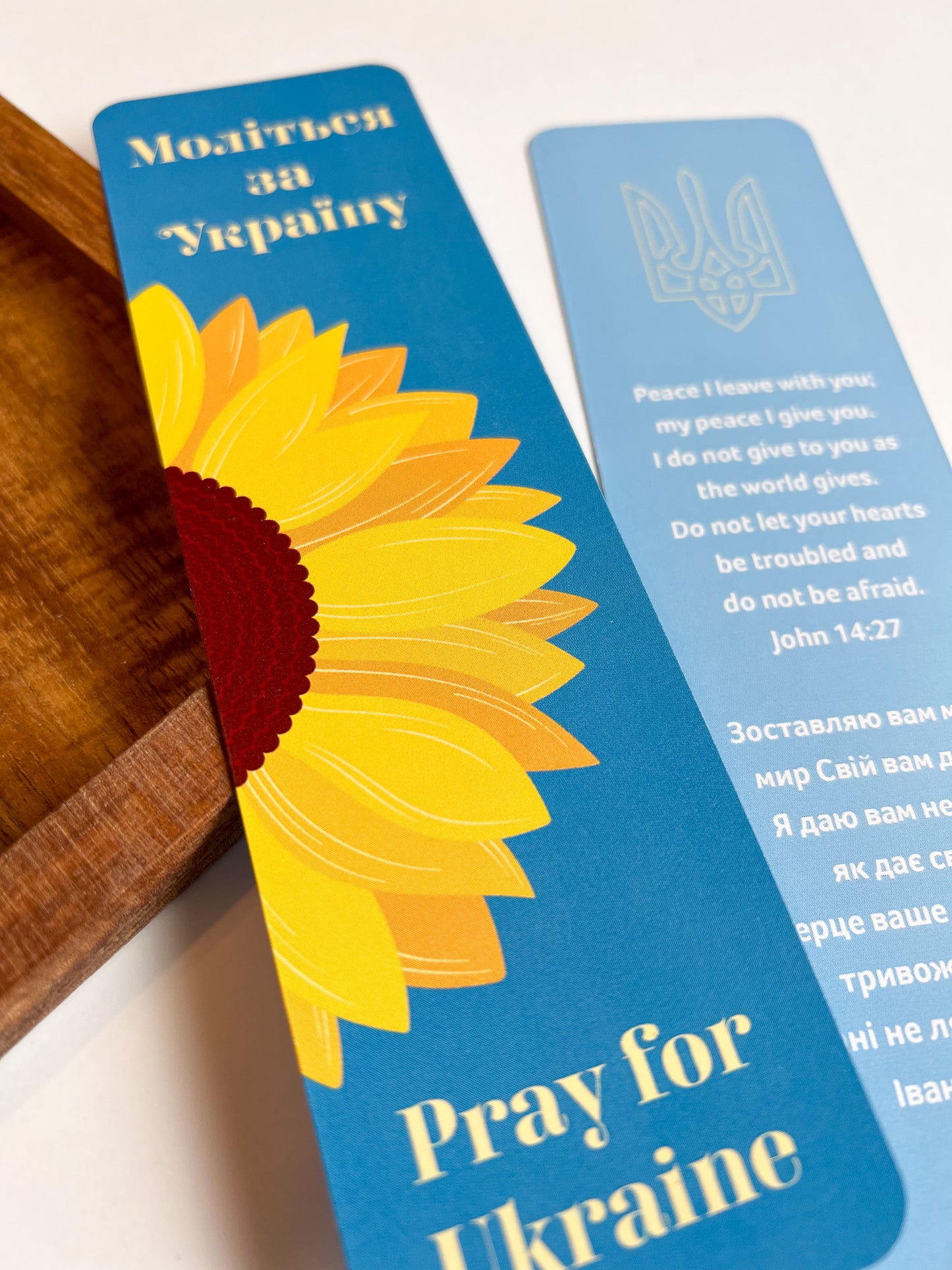 Pray for Ukraine Bookmark