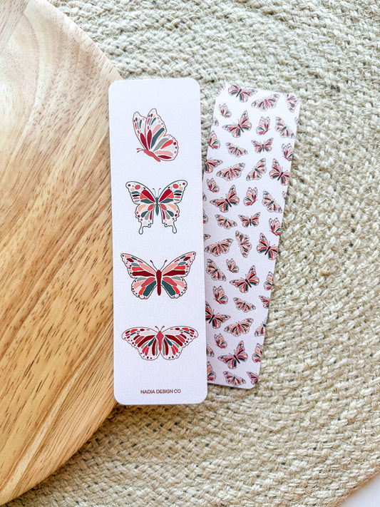 Butterfly Bookmark (Warm Tones)