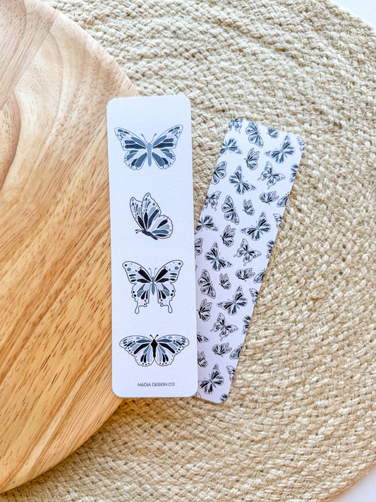 Blue Butterfly Bookmark