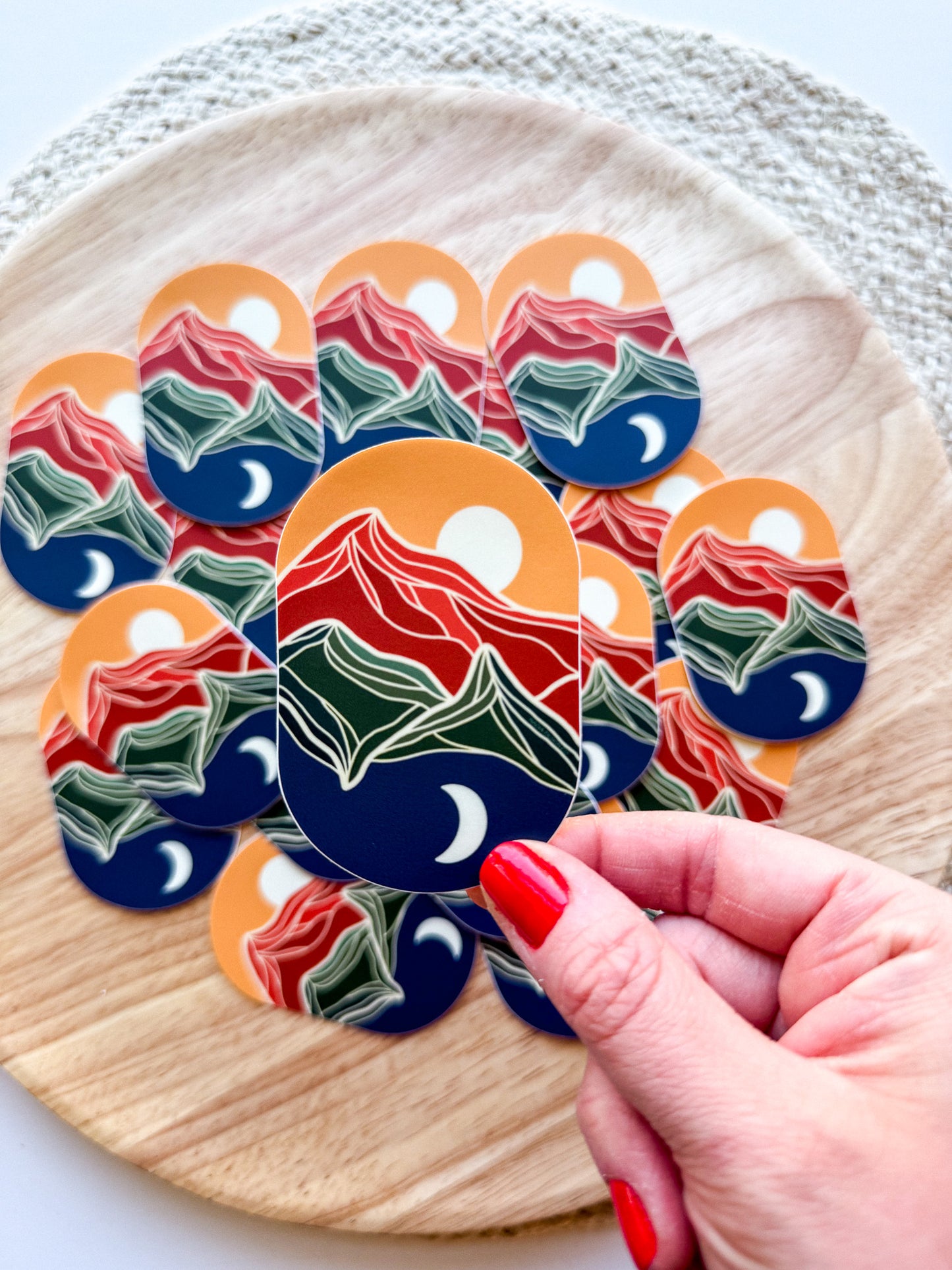 Mountain Sticker