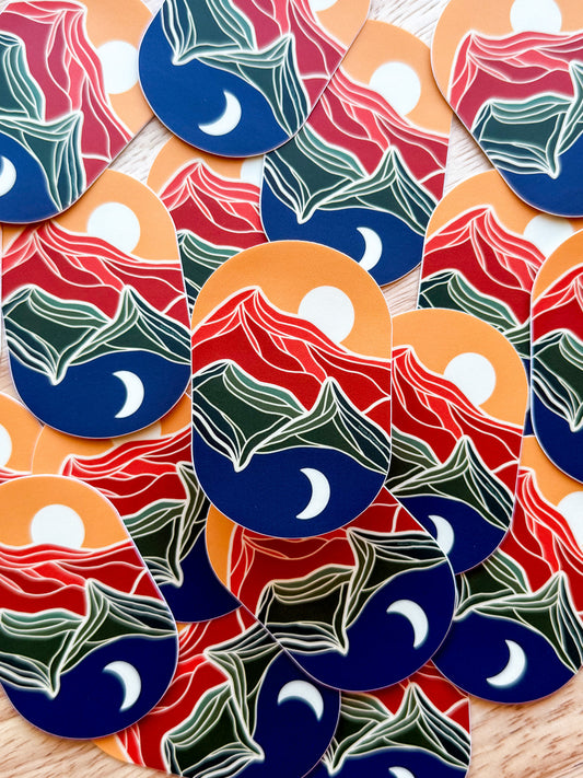 Mountain Sticker
