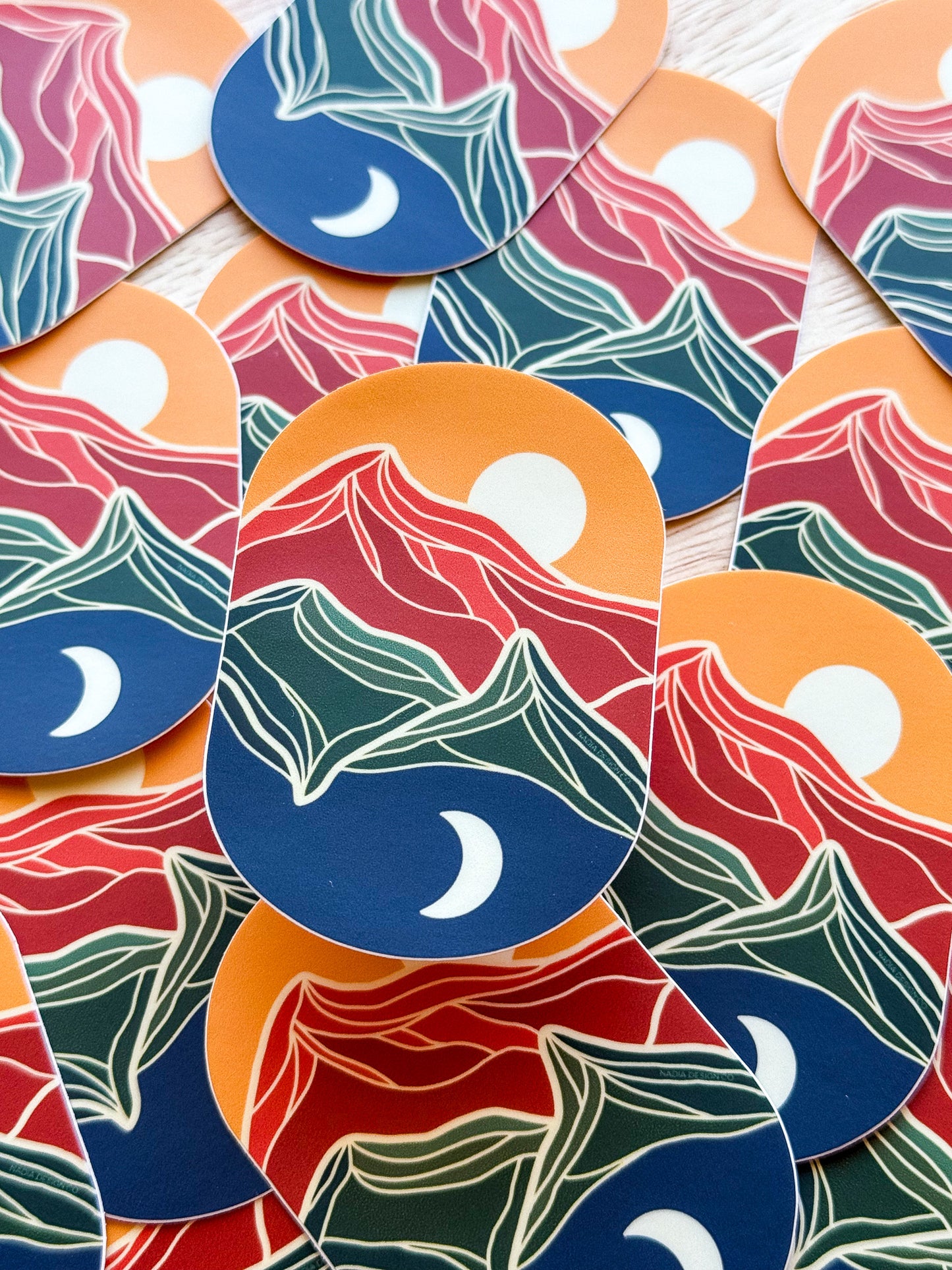 Mountain Sticker