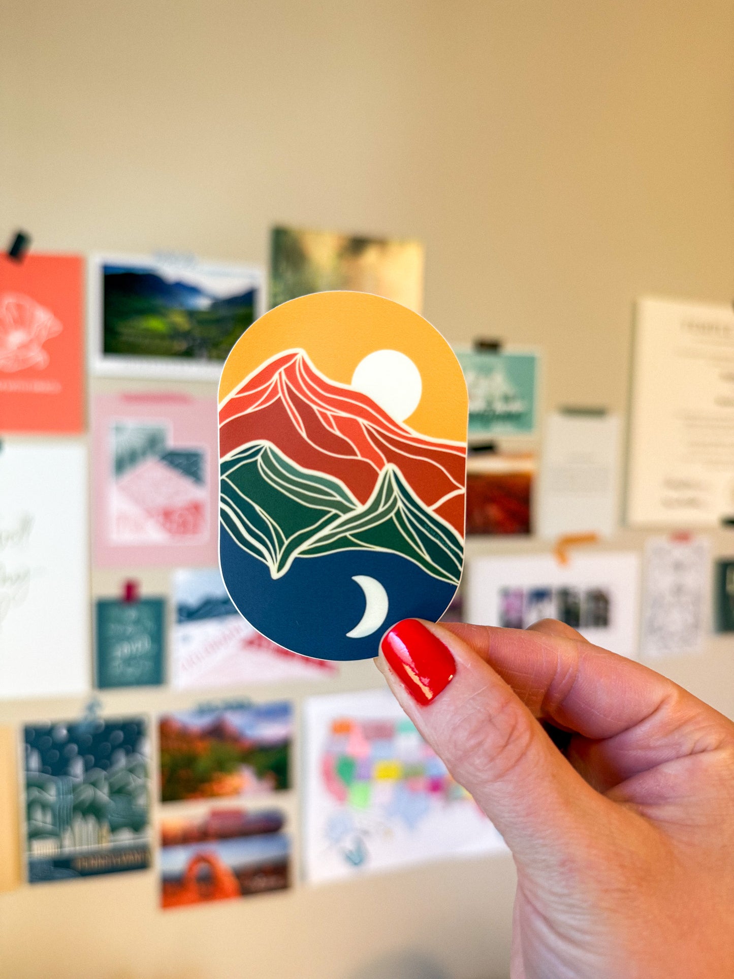 Mountain Sticker