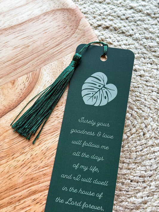 Surely your Goodness Verse Bookmarks Psalm 23:6