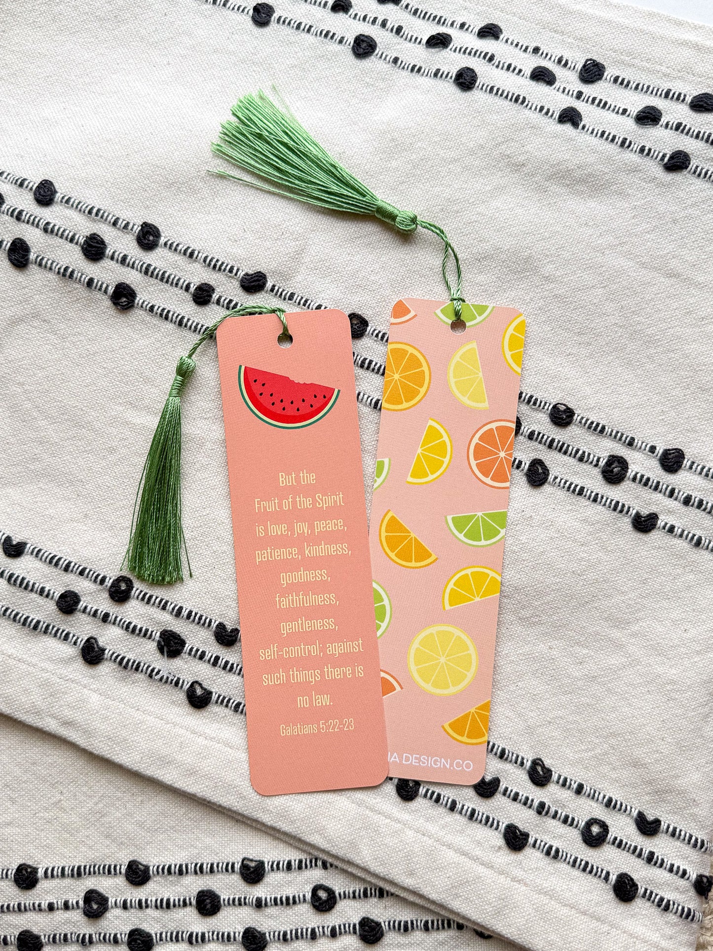 Fruit of the Spirit Verse Bookmarks