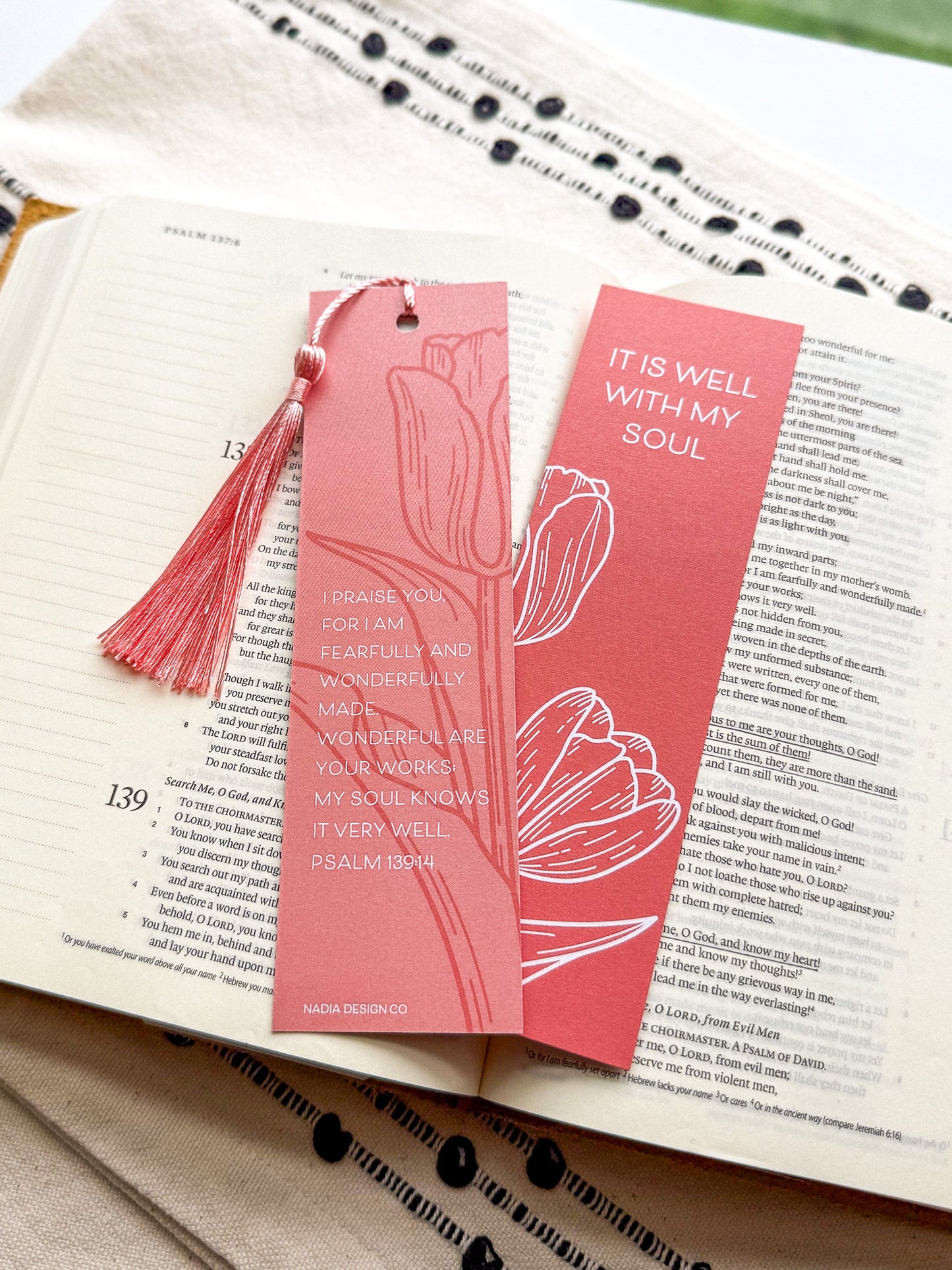 It is Well with my Soul Verse Bookmarks