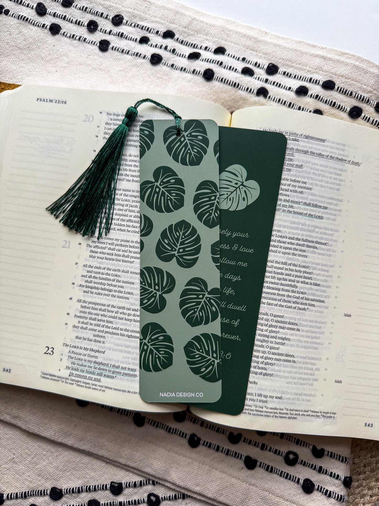 Surely your Goodness Verse Bookmarks Psalm 23:6