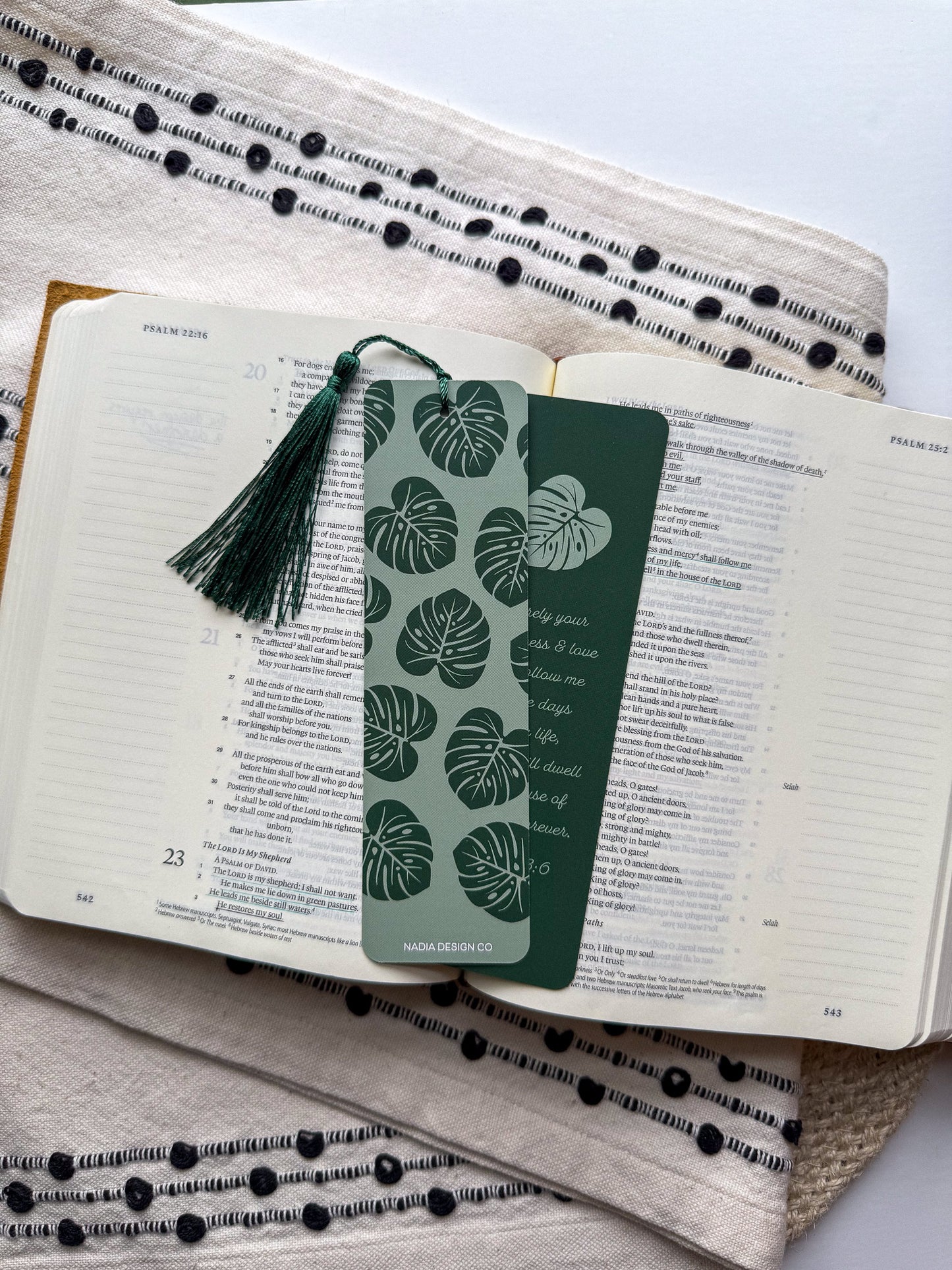Surely your Goodness Verse Bookmarks Psalm 23:6