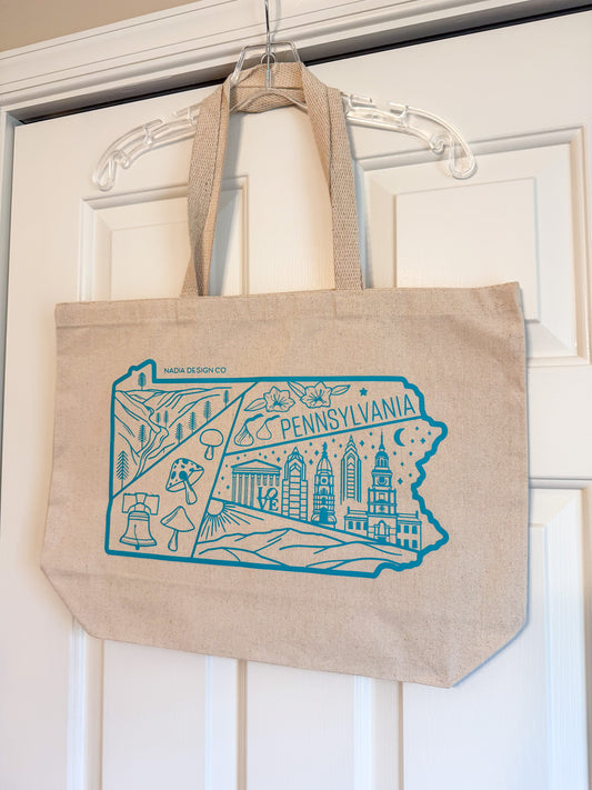 Pennsylvania Jumbo Tote