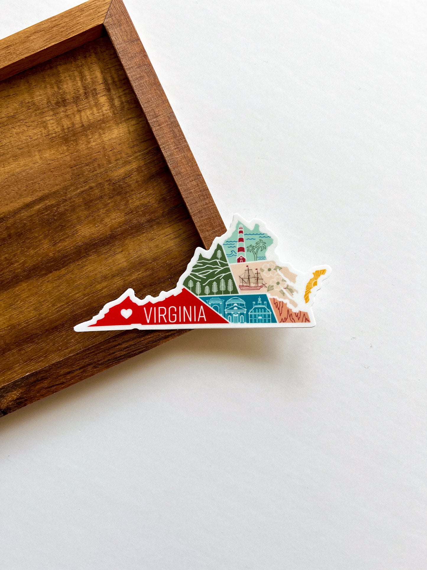 Virginia State Sticker