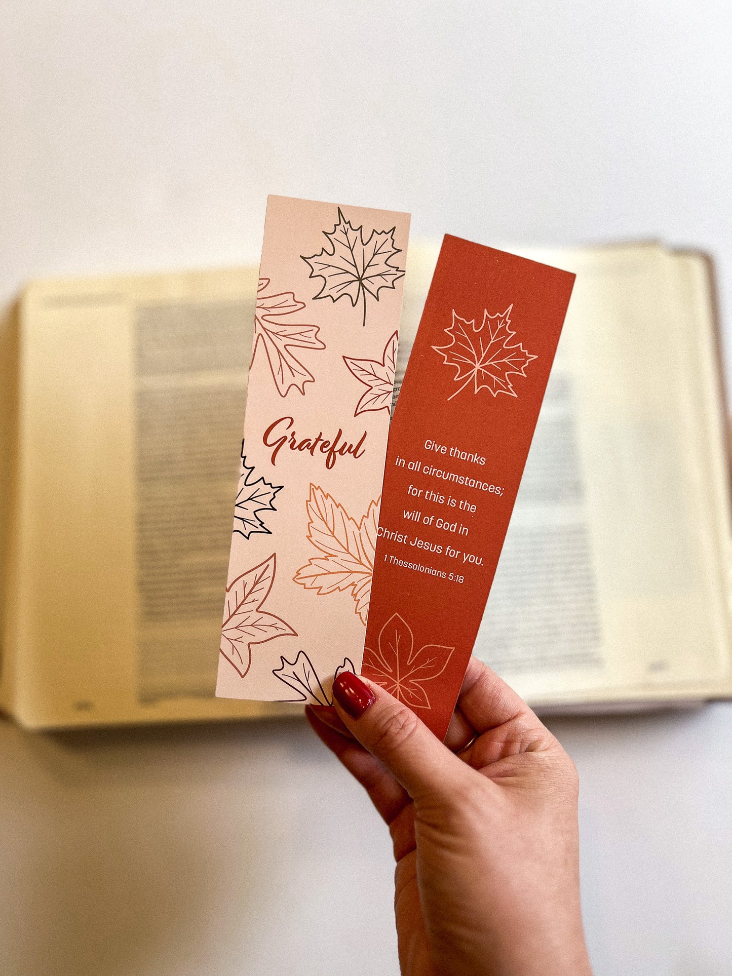 Grateful Verse Bookmarks