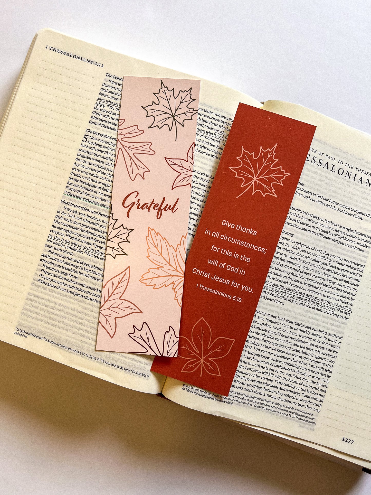 Grateful Verse Bookmarks