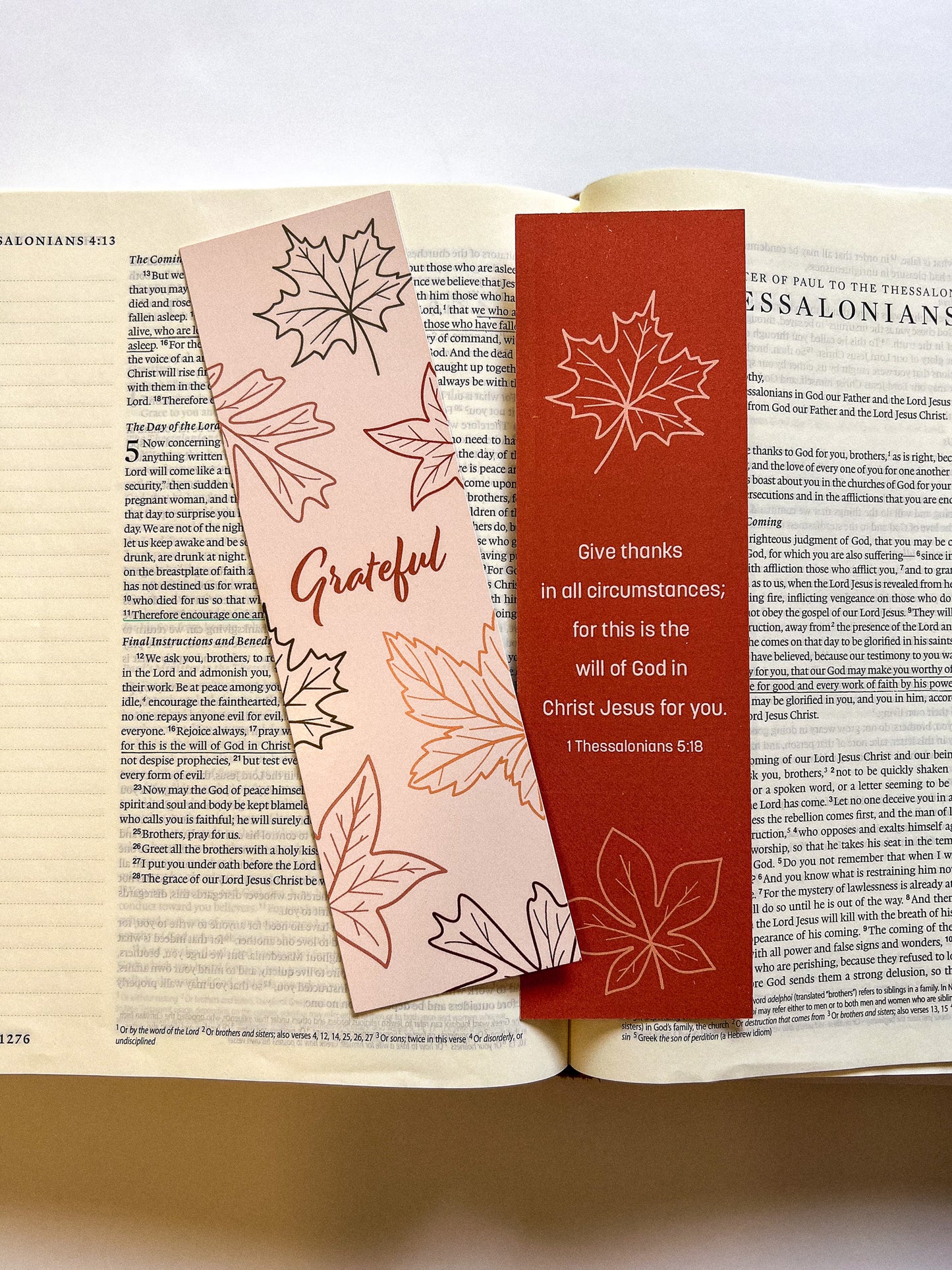 Grateful Verse Bookmarks