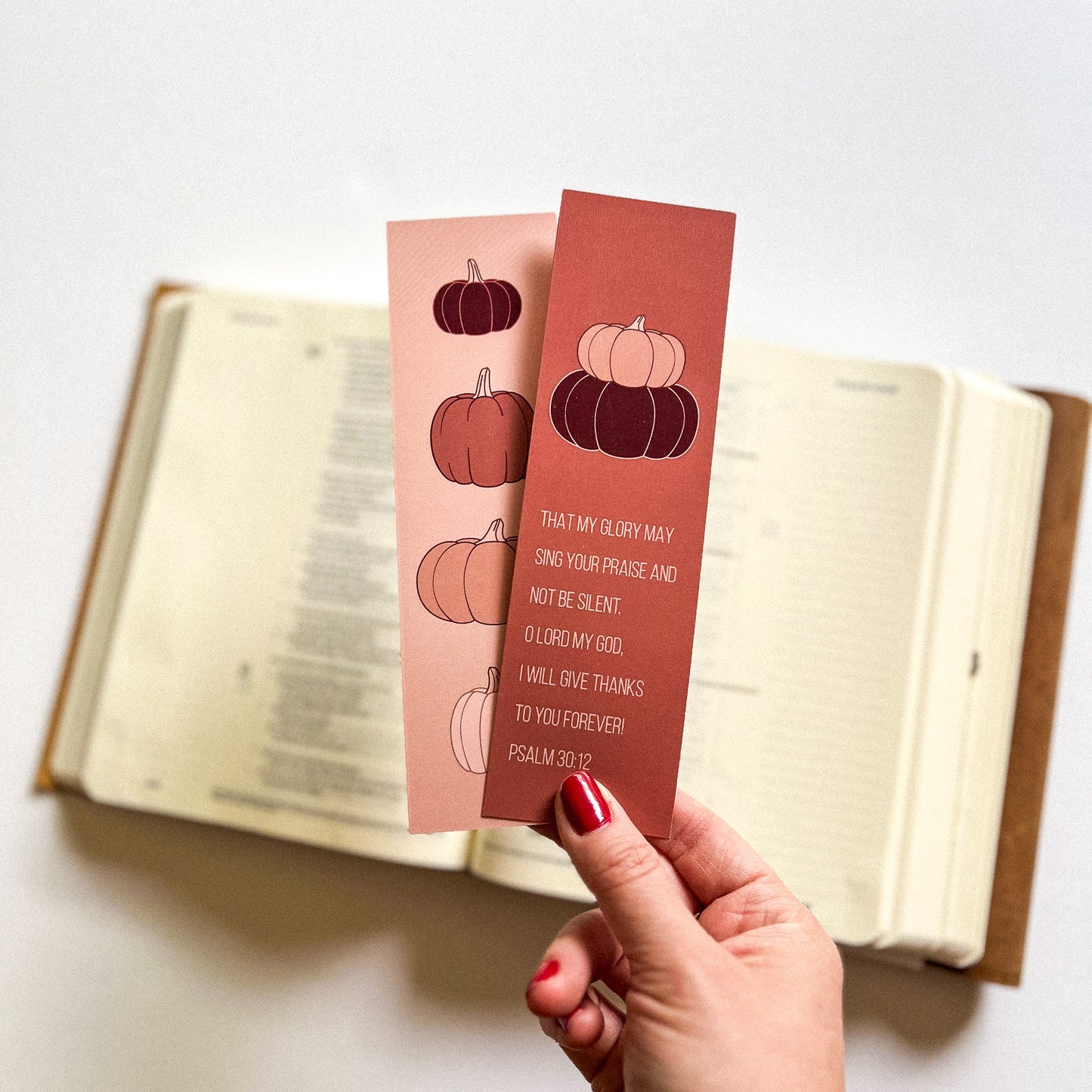 Fall Theme Bible Verse 3 Pack Bookmarks