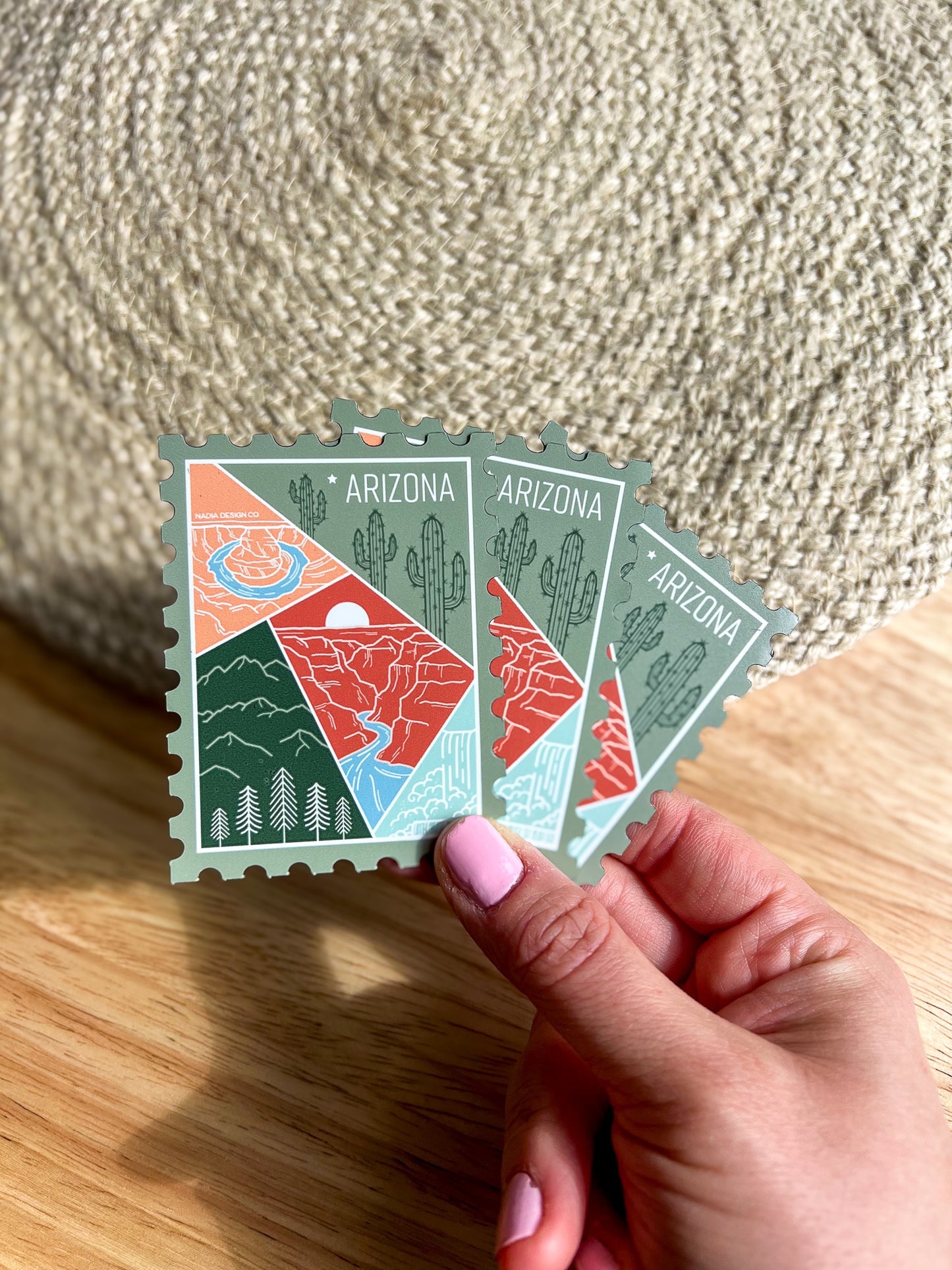 Arizona Stamp Magnet