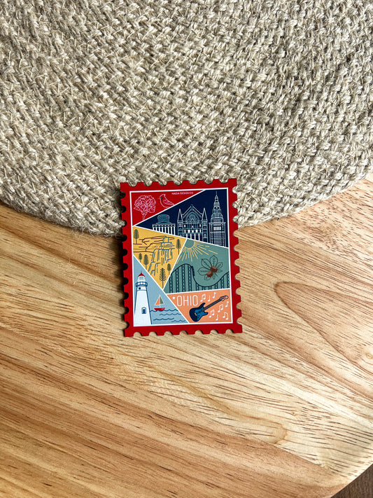Ohio Stamp Magnet