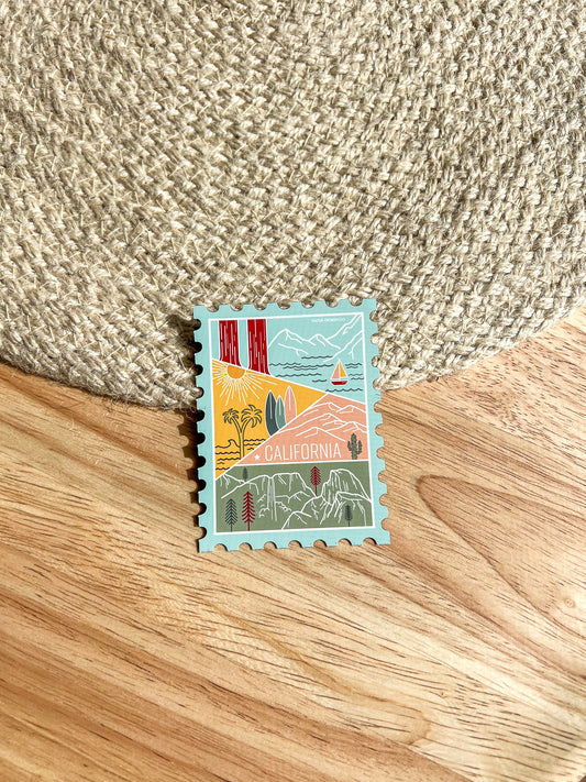 California Stamp Magnet