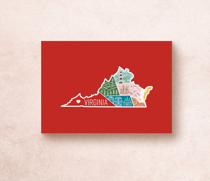 Virginia State Postcard