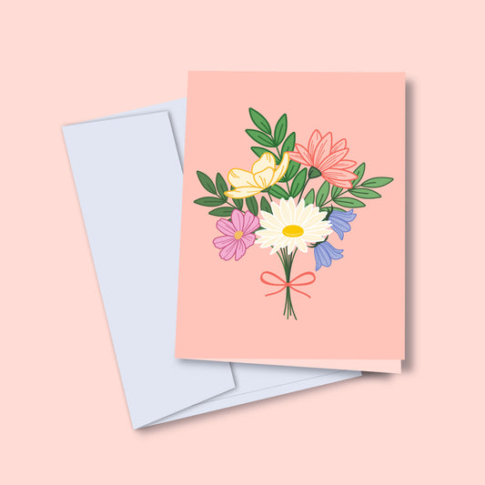 Bouquet of Flowers Card