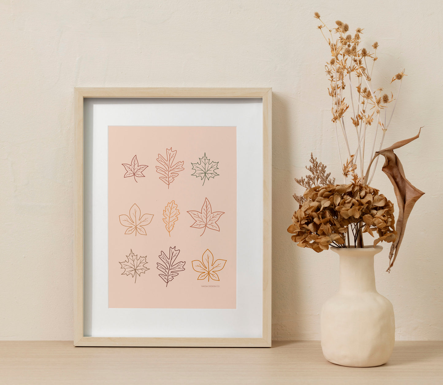 Autumn Leaf Print