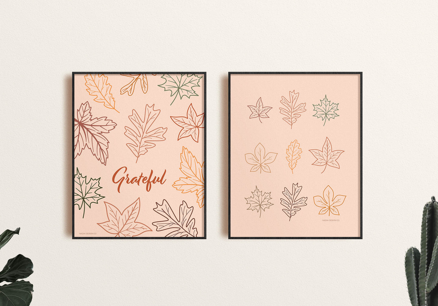 Autumn Leaf Print