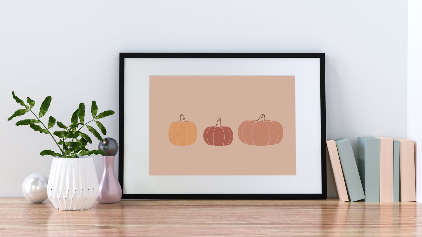 Pumpkin Print