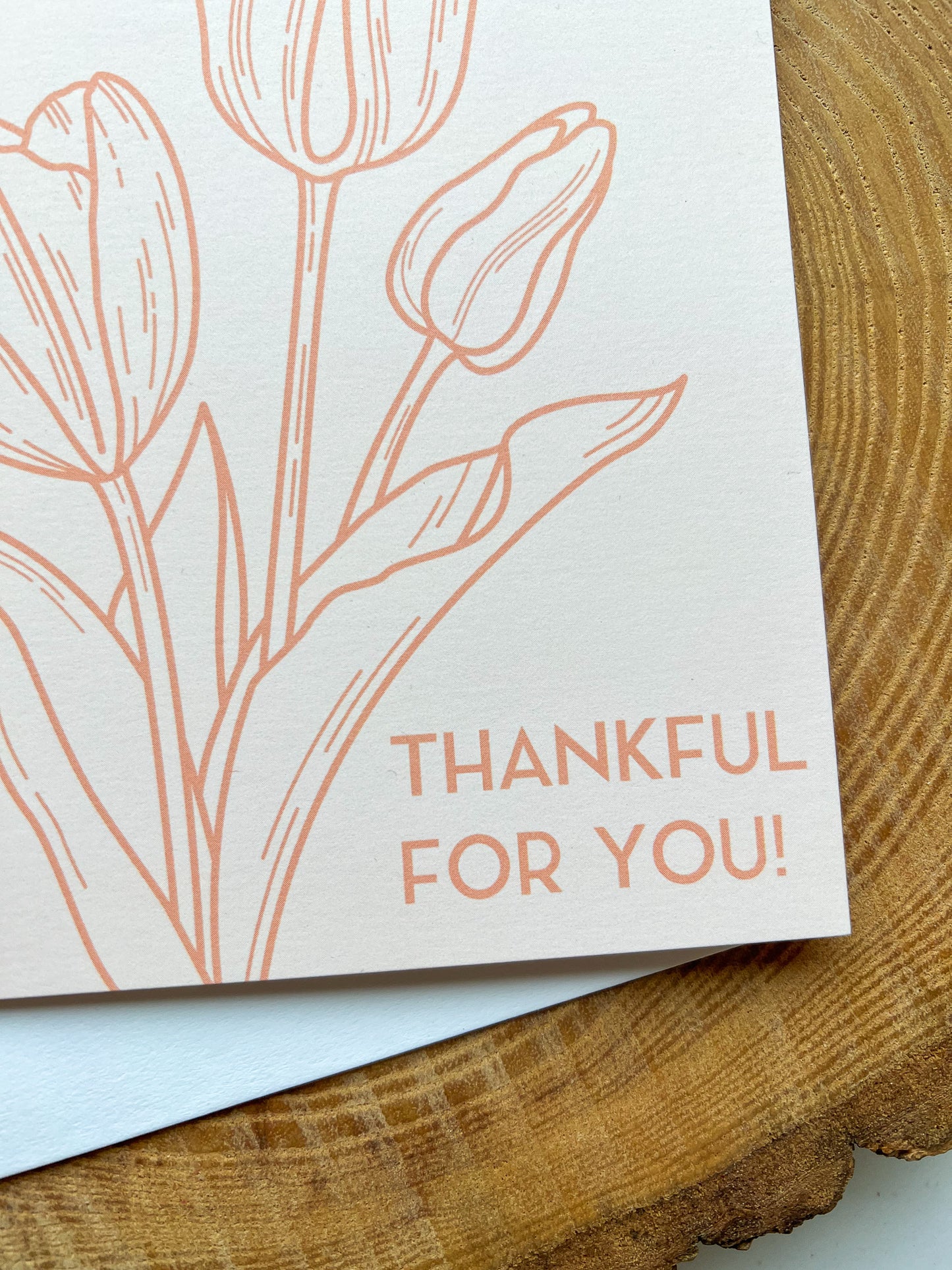 Thankful for You Card