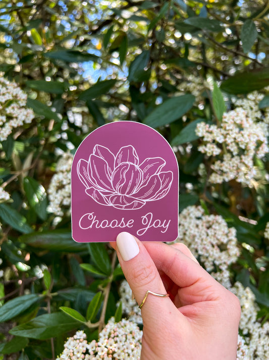 Magnolia "Choose Joy" Sticker