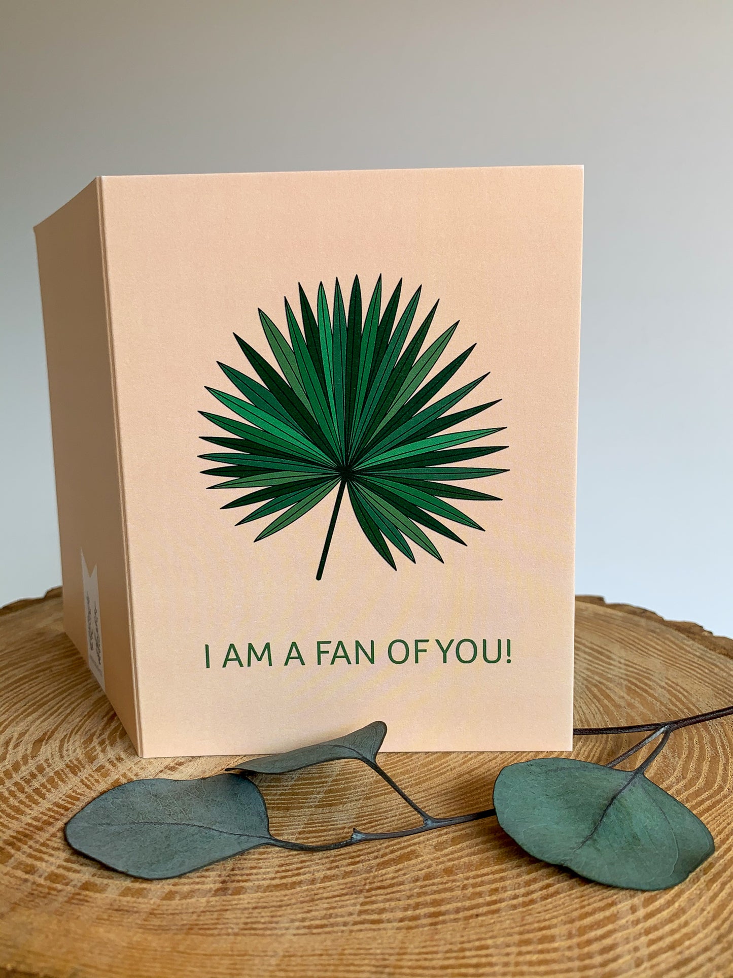 I am a Fan of You Greeting Card