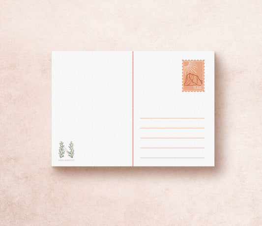 Texas State Postcard