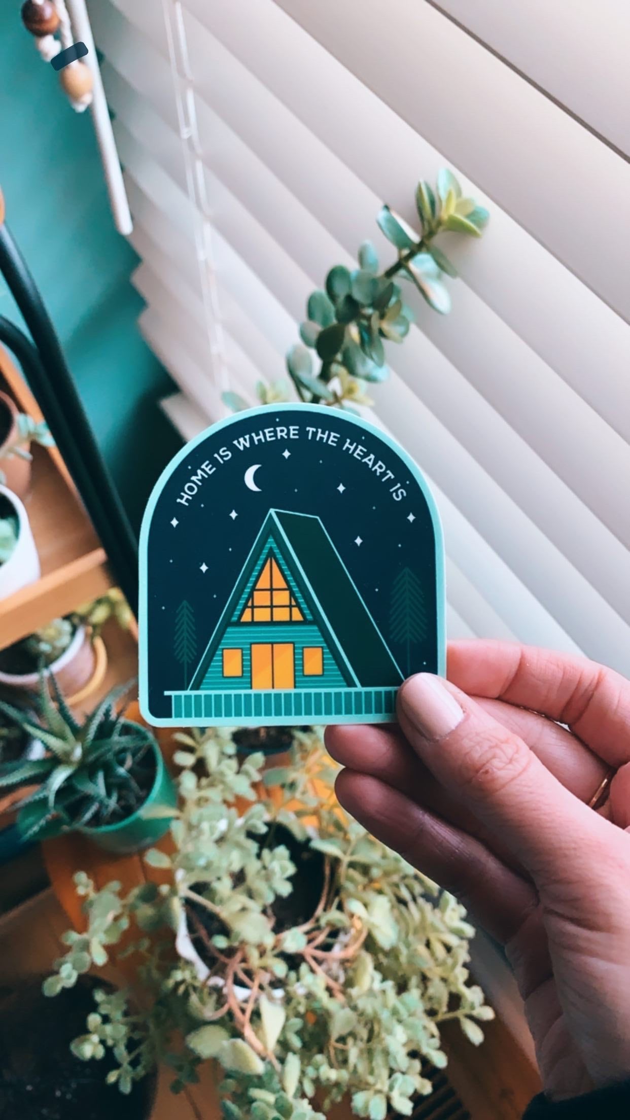 Home is Where the Heart is Sticker