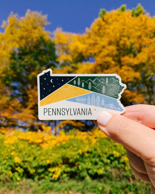 Pennsylvania State Sticker