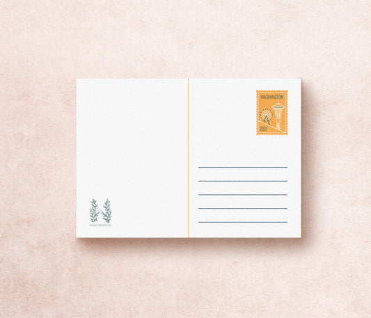 Washington Travel Postcard