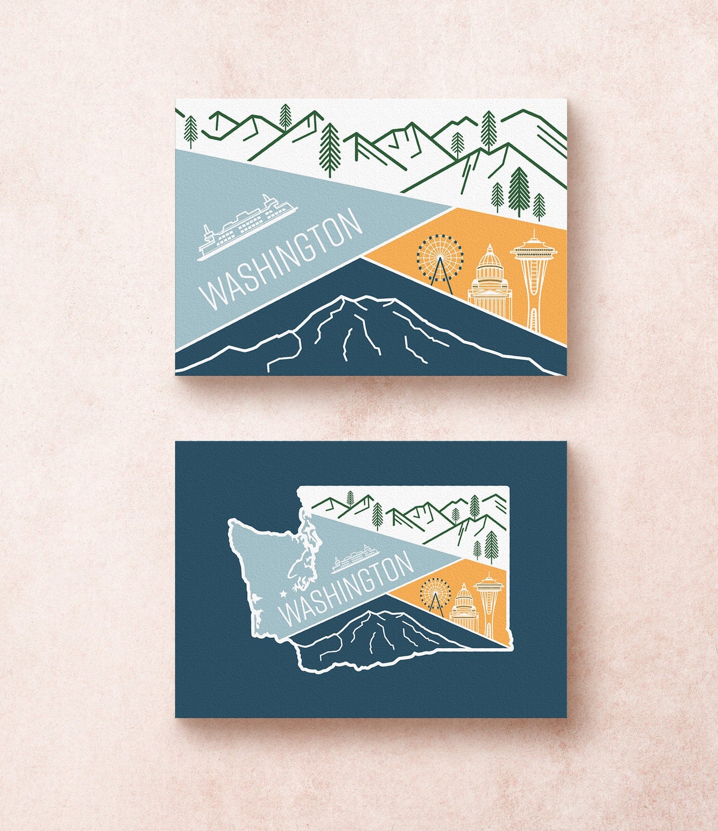 Washington State Postcard