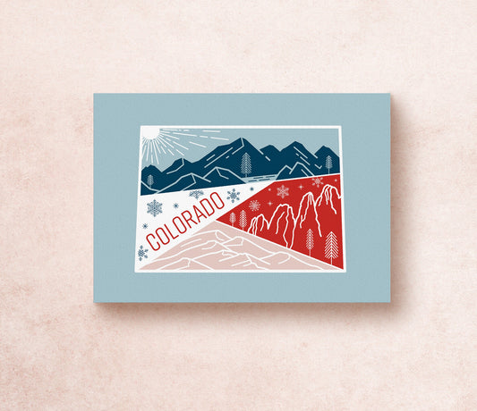 Colorado State Postcard