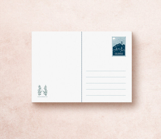 Colorado State Postcard