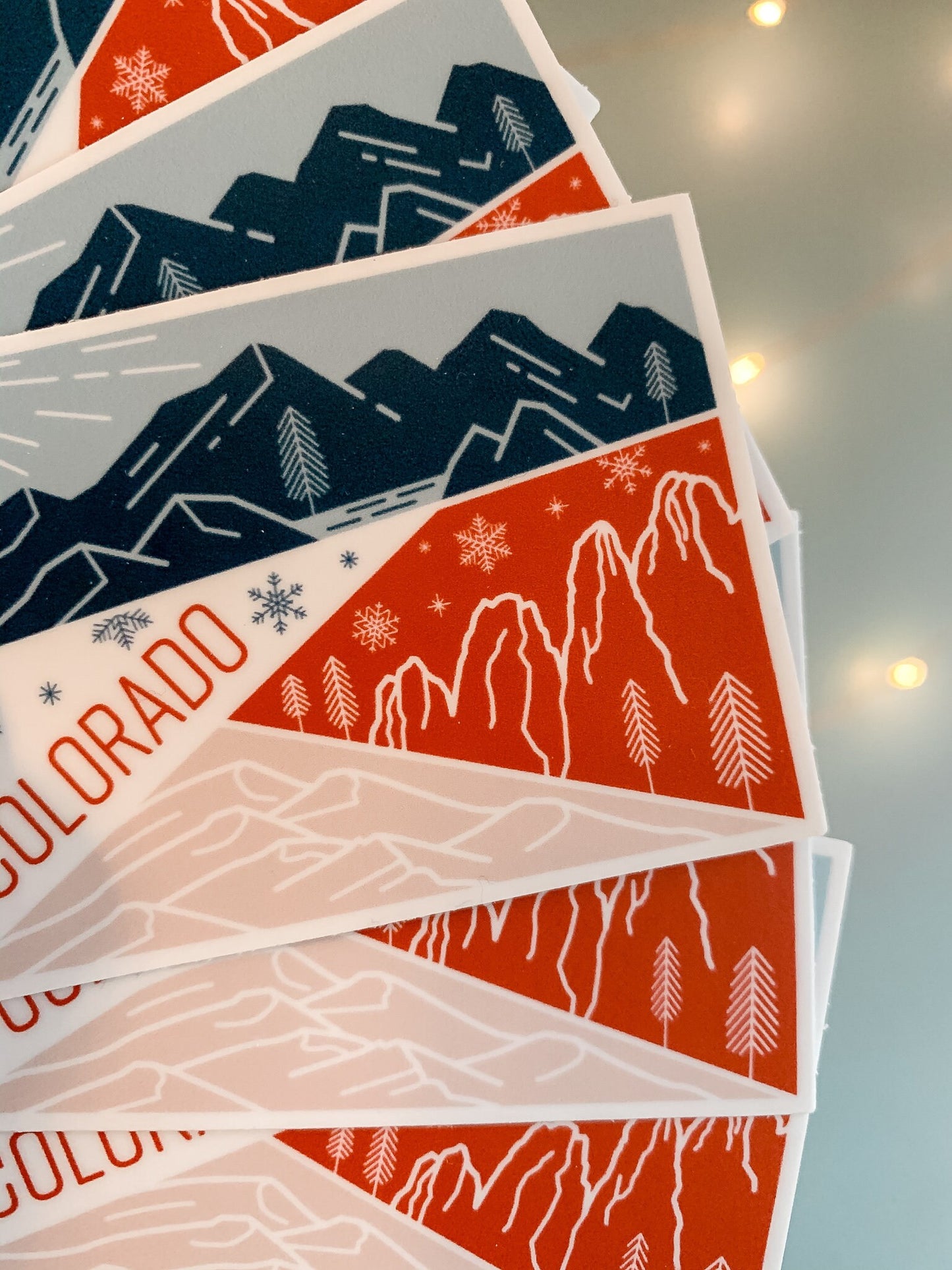 Colorado State Geometric Sticker
