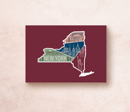 New York State Postcard