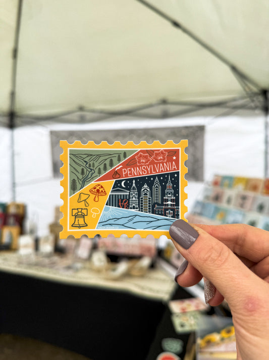 Pennsylvania Stamp Sticker