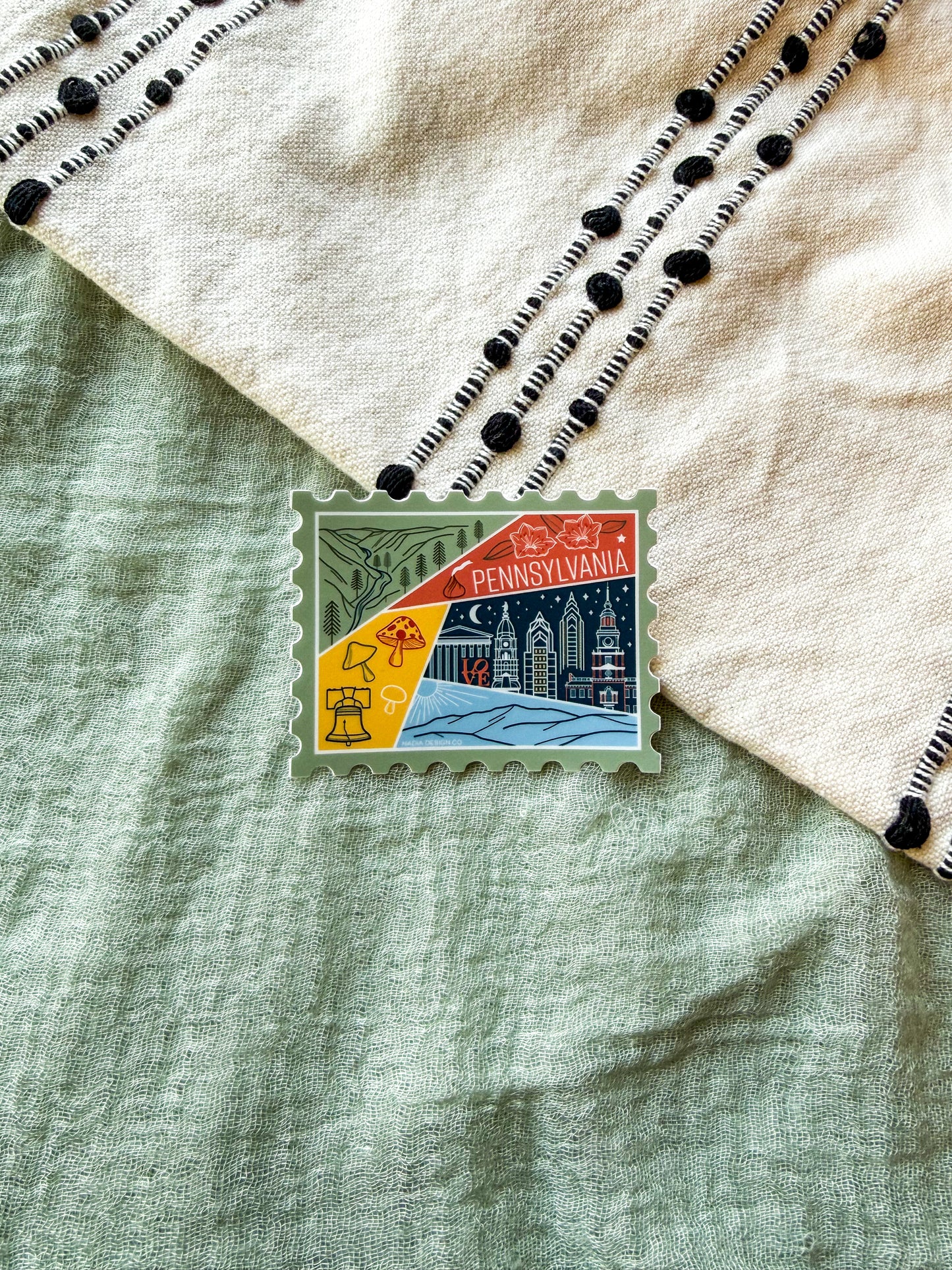 Pennsylvania Stamp Sticker