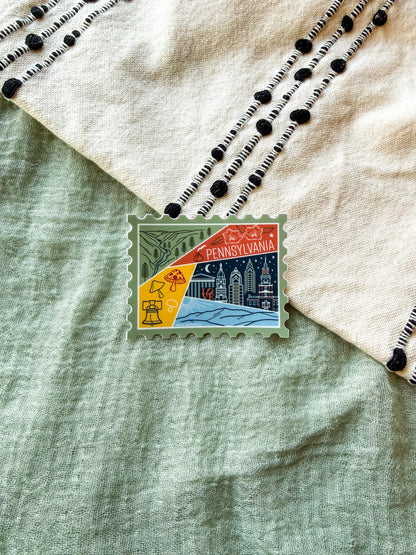 Pennsylvania Stamp Sticker