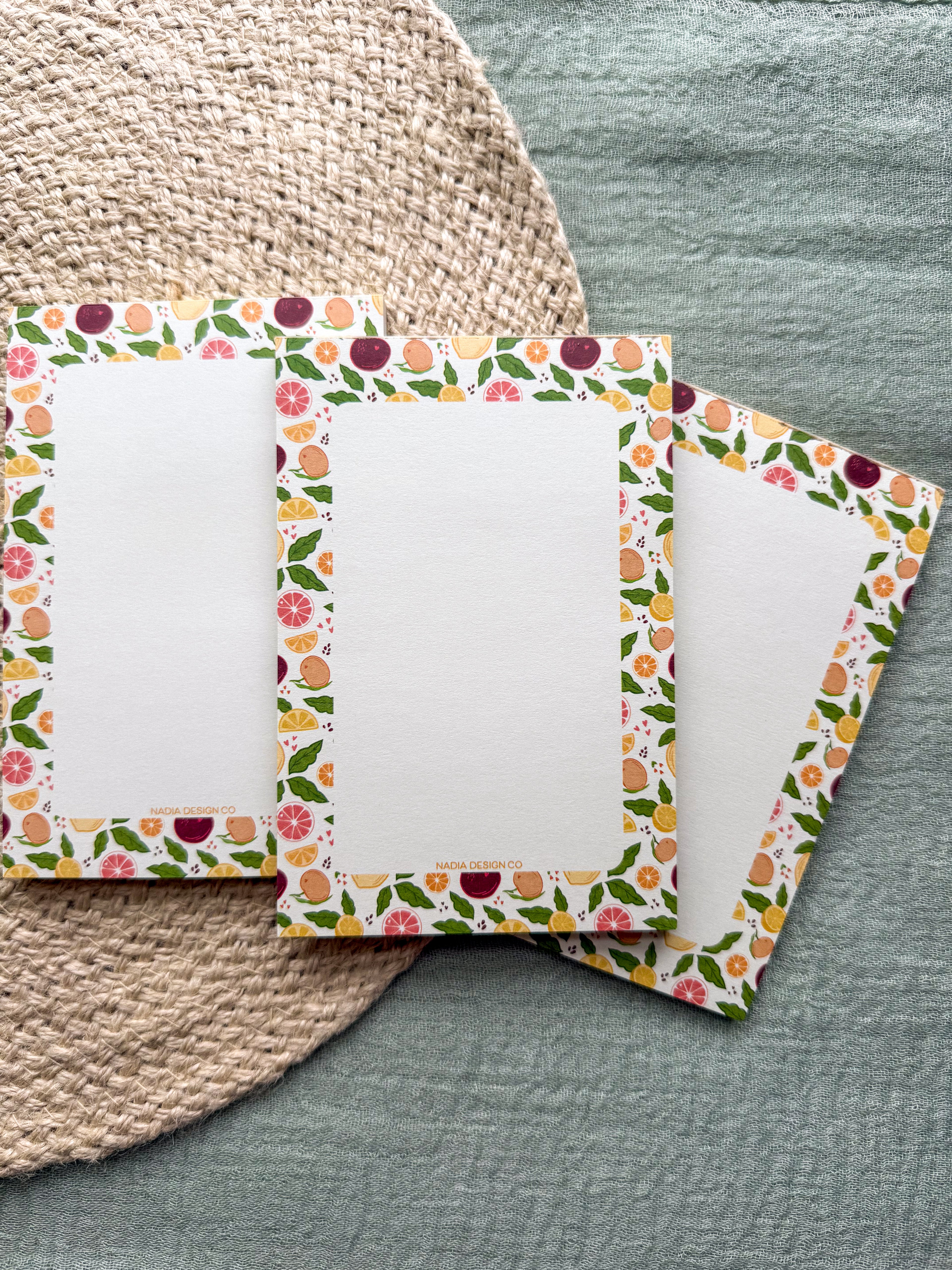 Fruit Galore Notepad