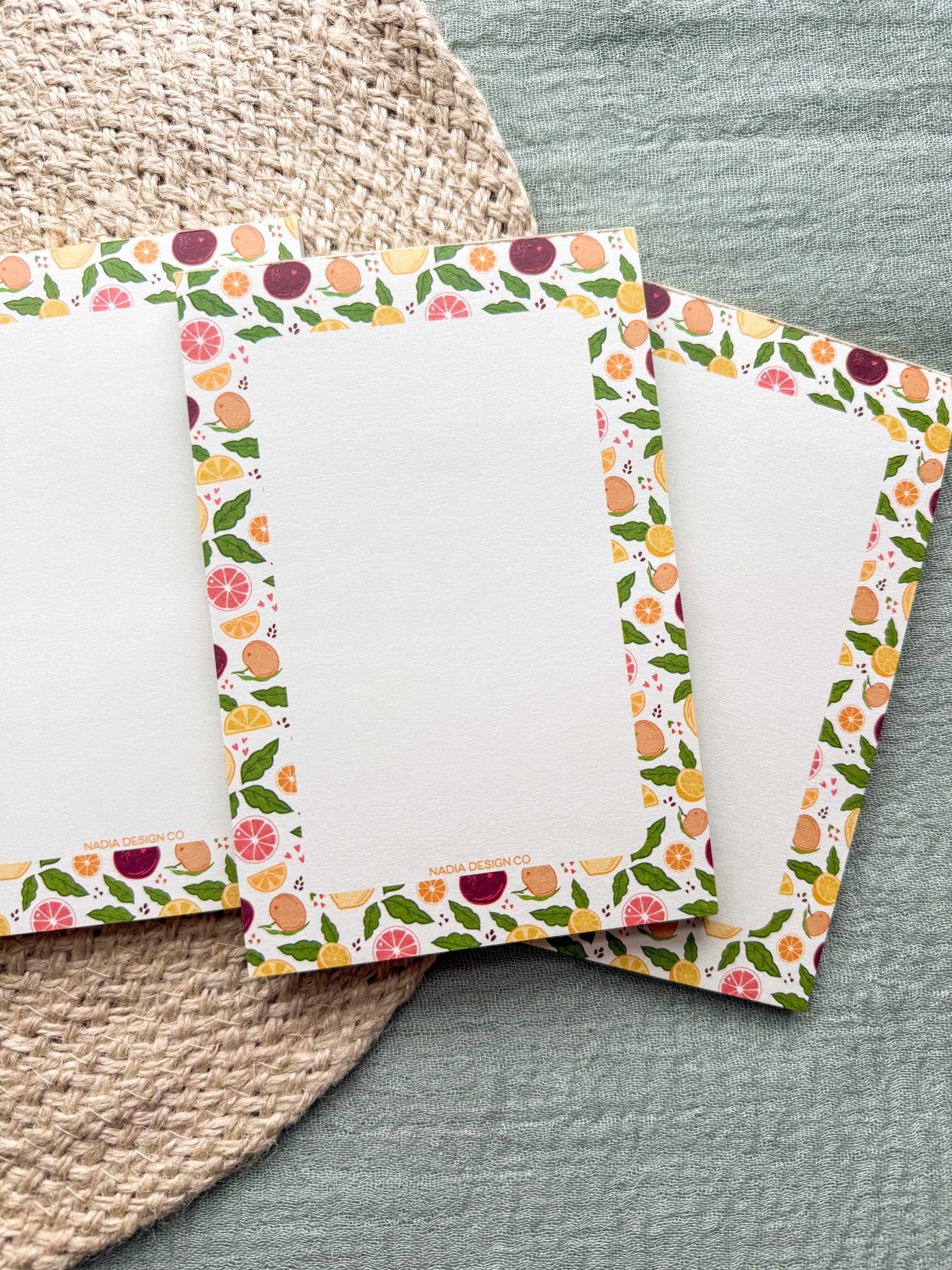 Fruit Galore Notepad