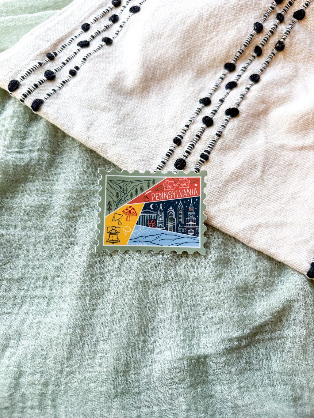 Pennsylvania Stamp Sticker